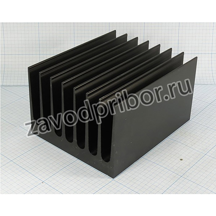 Охладитель (радиатор охлаждения) 150x125x 88, тип F35, аллюминий, BLA275-150, черный