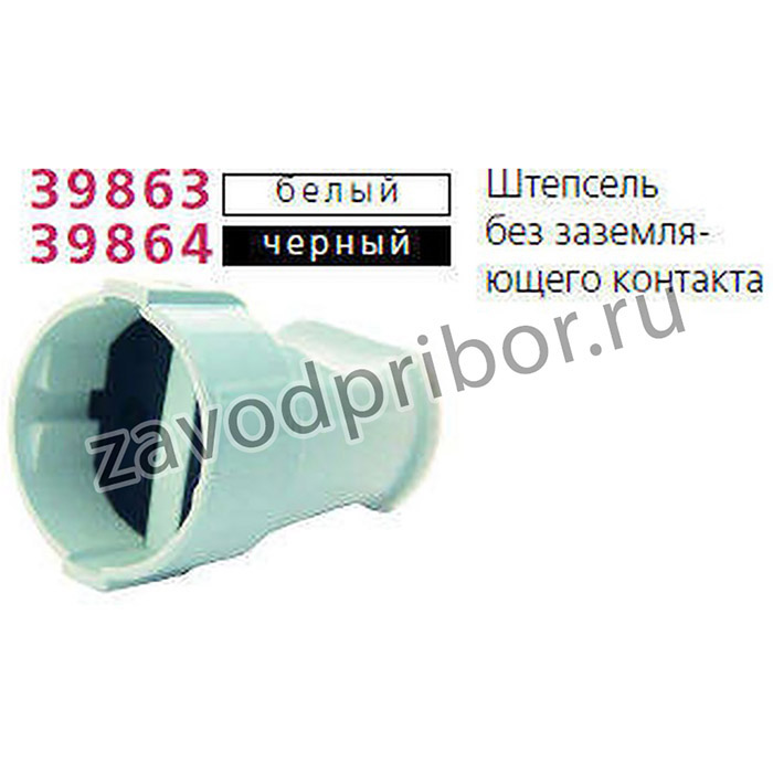 Розетка переносная без заземл. черн. Makel 10054