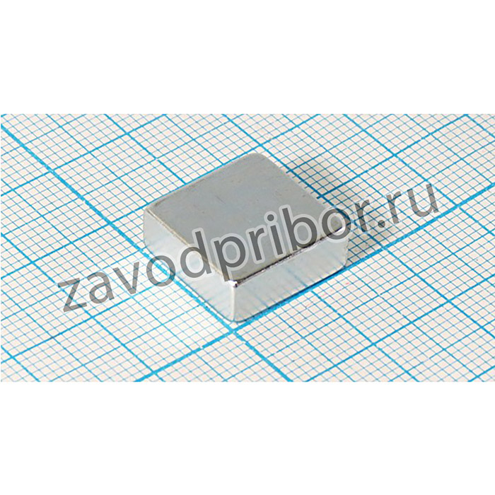 Магнит 15,0x15,0x 5, параллелепипед, Ni