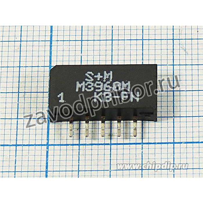 Кварцевый фильтр 38900, Корпус SIP5K ,Выводы 5P ,B39389-M3960-M100 ,Полосовой