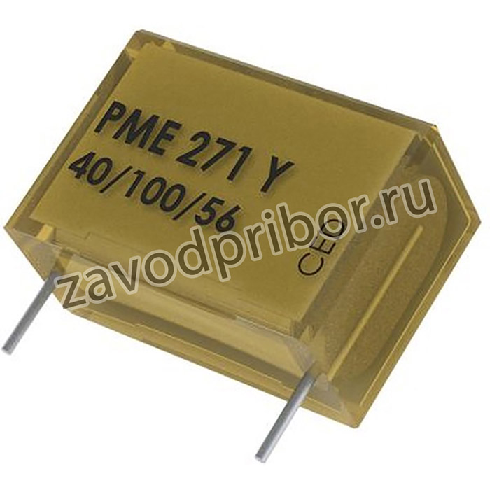 PME271Y447MR30, Конденсатор бумажный, Y2, 4,7нФ, 250VAC, Шаг 10,2мм, ±20%, THT