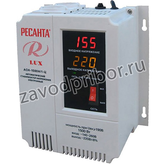 Стабилизатор АСН- 1 500Н/1-Ц Ресанта Lux, , шт