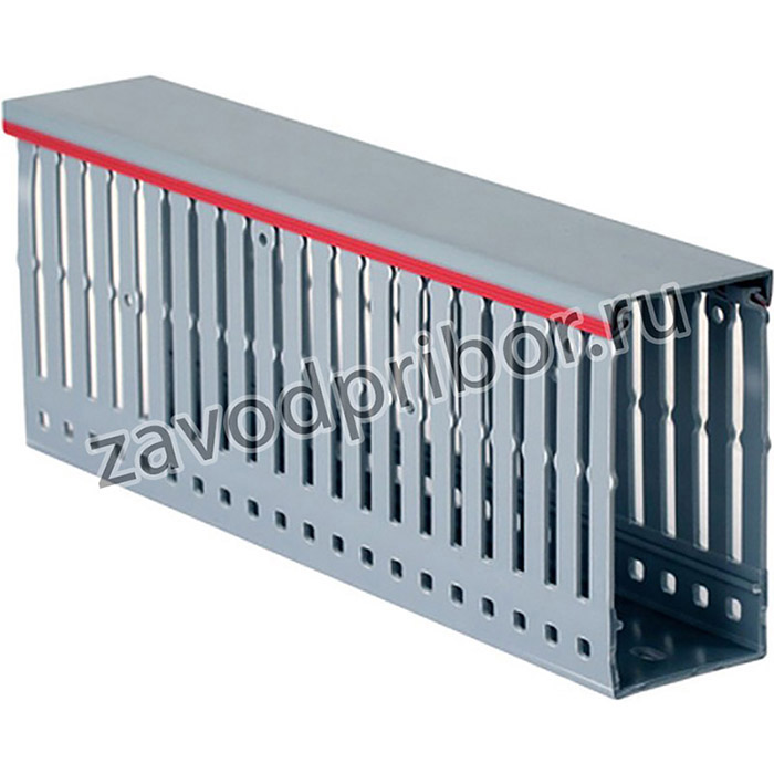 DKC Короб перфорированный, серый RL6 25x40