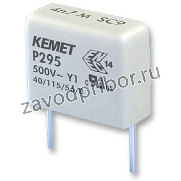 P295BQ472M500A, Конденсатор: бумажный, Y1, 4,7нФ, 500ВAC, 15мм, ±20%, THT, P295
