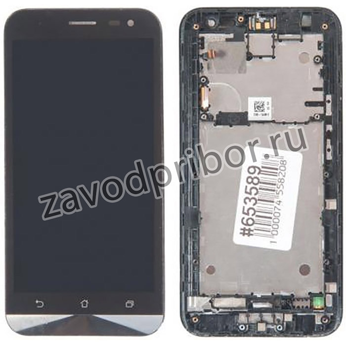 (ZE500KL) дисплей в сборе с тачскрином и передней панелью для ASUS Zenfone 2 Laser ZE500KL