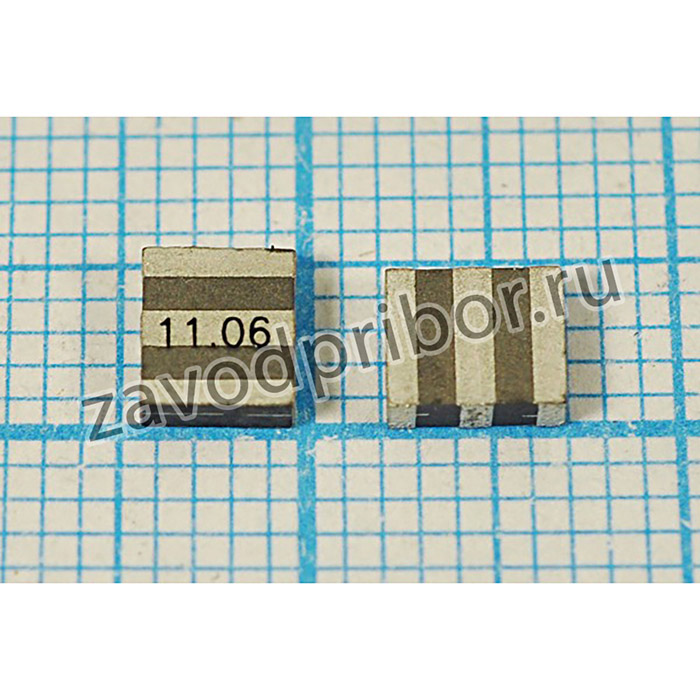 Керамические резонаторы 11.06МГц SMD 4.7x4.1мм с тремя контактами, пкер 11060 \C04741C3\\4000\ /-20~80C\ZTTCS11,06MT\ ; 11060 \C04741C3\\4