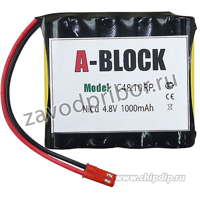 A-BLOCK C48.10RP, Аккумуляторная сборка NiCd 4.8V 1000mAh