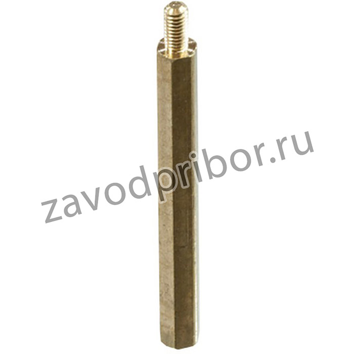PCHSN-45, стойка для печатной платы латунная М3 шестигранная (L-KLS8-DBL-M3-E4.7-L45)