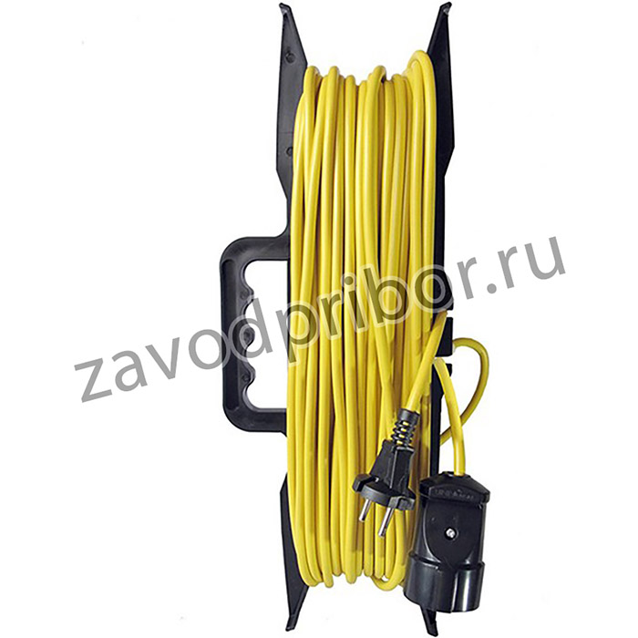 Удлинитель-шнур на рамке 10А 1300 Вт 1 гнездо без заземления 30м СОЮЗ