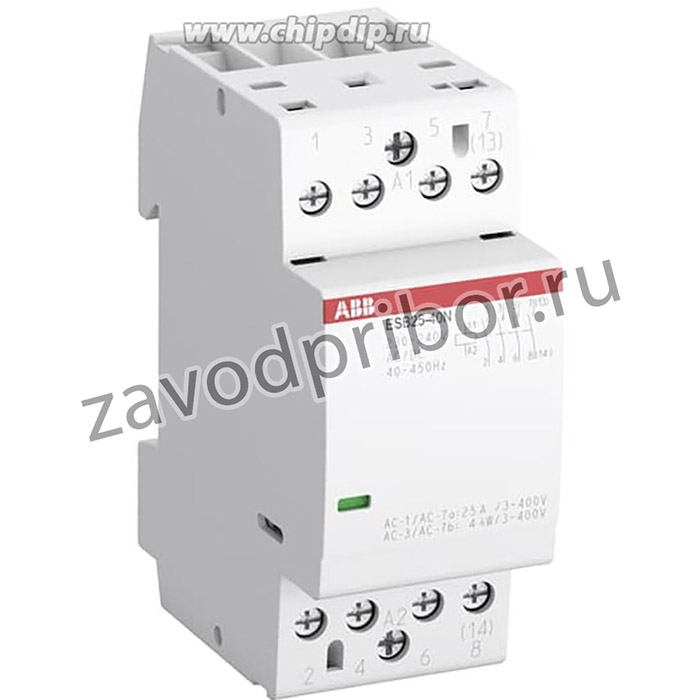 1SAE351111R0620, ESB63-20N-06 ESB Series Contactor, 230 V ac Coil, 2-Pole, 63 A, 14.5 kW, 2NO