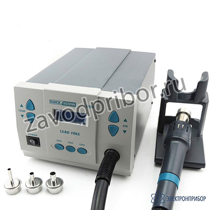 Quick-861DW ESD — термовоздушная станция