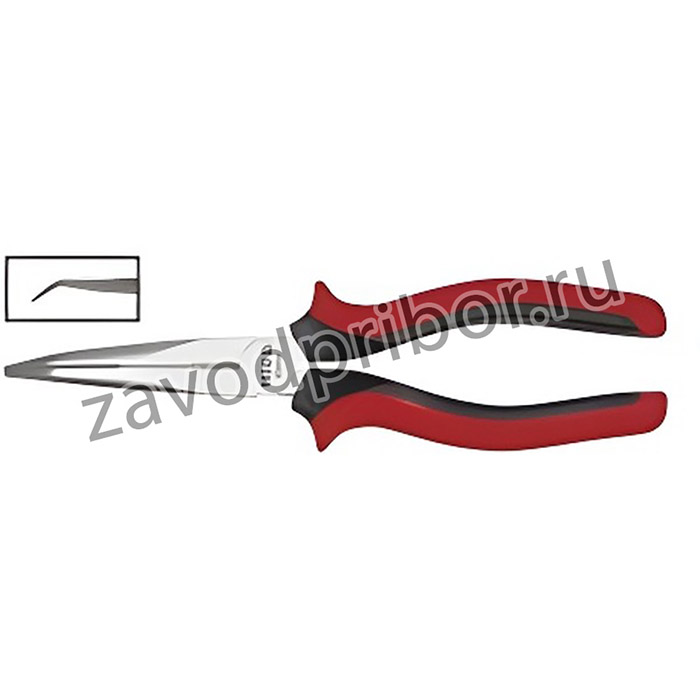 YT2028, Тонкогубцы загнутые 200мм Ni Yato