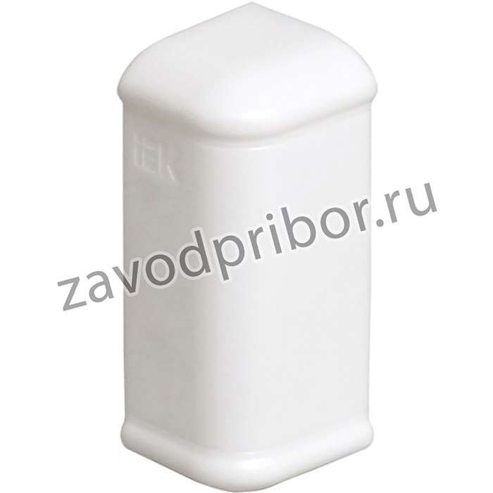 CKK-40D-Z-100-040-K01, Заглушка цвет белый 100х40 для кабель-канала IEK Праймер CKK-40D-Z-100-040-K01