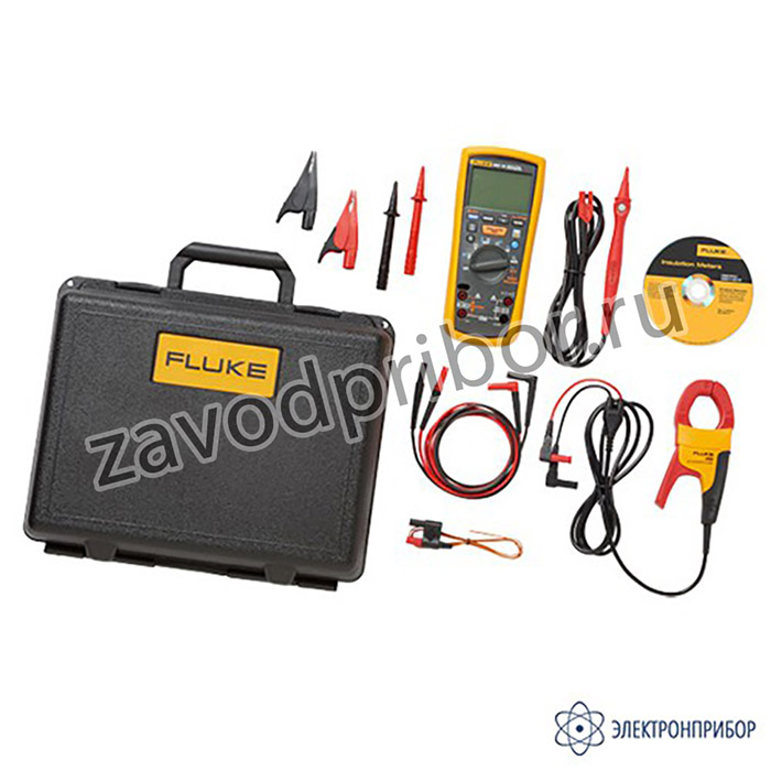 Fluke 1587/i400 FC — комплект мультиметр-мегаомметр c функцией беспроводной связи + токовые клещи