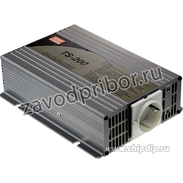 TS-200-248B, DC/AC инвертор, 200Вт, вход 48В, выход 230В(преобразователь автомобильный)