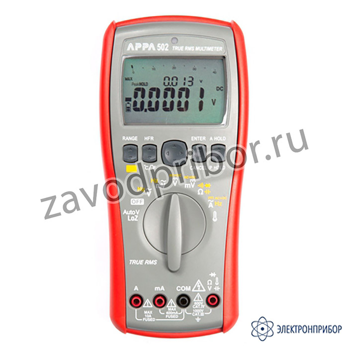 APPA 502 — цифровой мультиметр TrueRMS