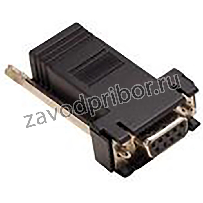76000671, Conn RJ-45-D-Sub Adapter F/F 8/9 POS ST 2 Port