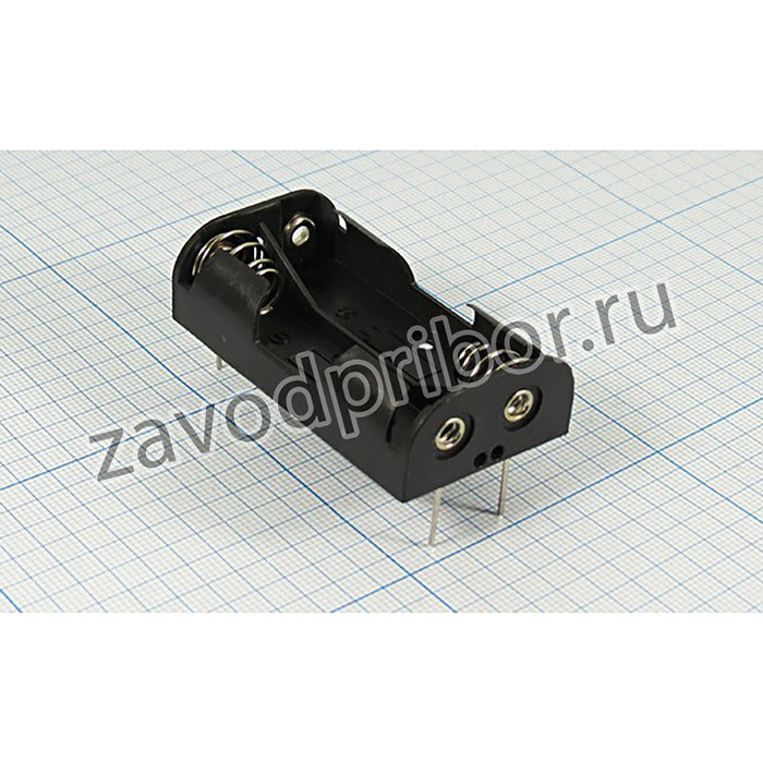 Батарейный отсек (держатель) AA2, BH2AAPC-4-12MM, контакты 4P