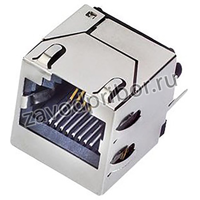 SS-6544-NF, Модульный разъем, Modular Jack, 1 x 1 (Порт), 4P4C, Монтаж в Сквозное Отверстие