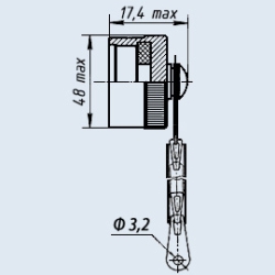 ЭП232-33 заглушка