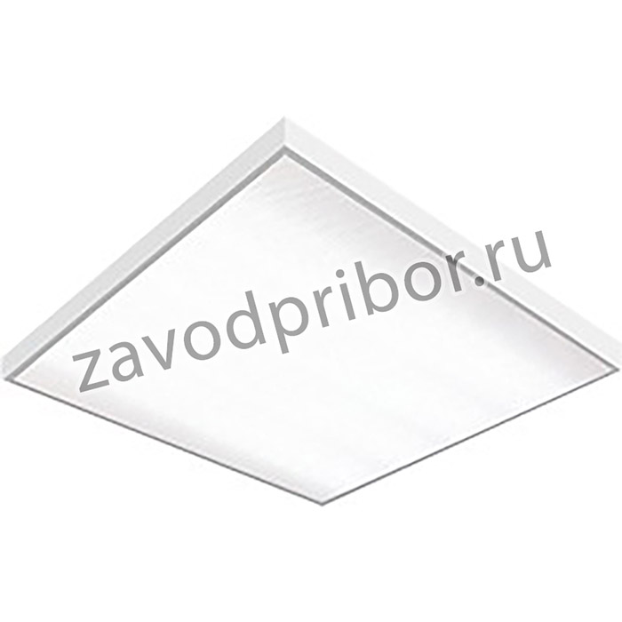 Светильник светодиодный Премиум 36Вт 3950К IP40 595х595х50 диод 0.1Вт для образовательных учреждений встраив./накладной без рассеив. VARTON