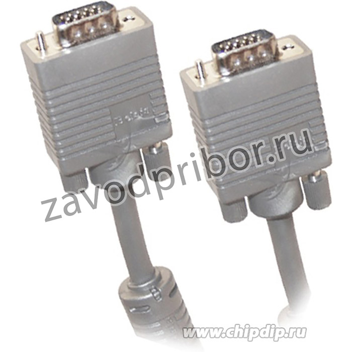 Кабель VGA/SVGA вилка - VGA/SVGA вилка , длина 15 м. BW1477