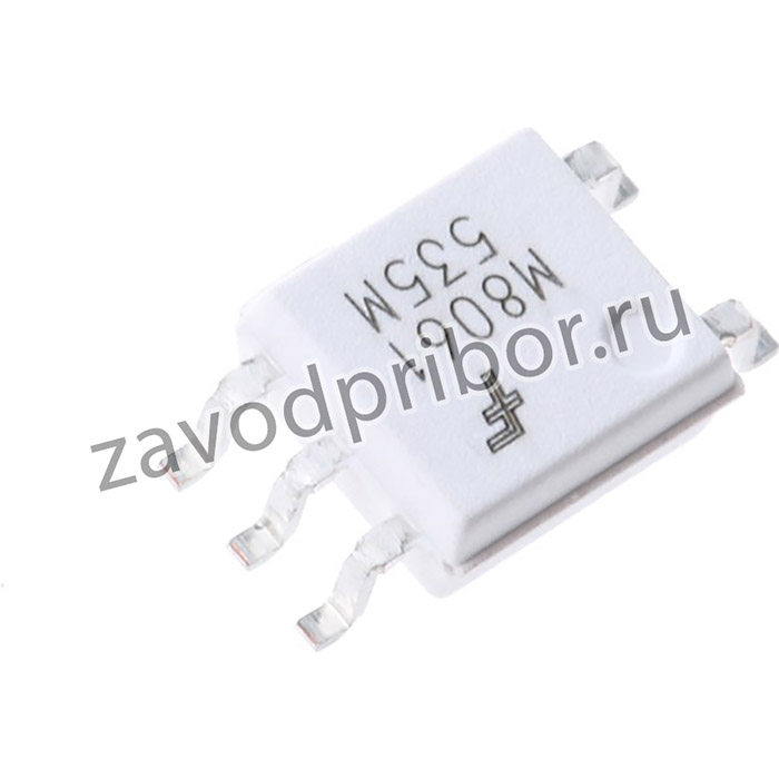 FODM8061, Оптрон, SMD, Каналы: 1, Вых: открытый коллектор, 3,75кВ, 40кВ/мкс