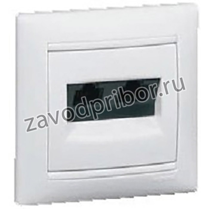 Legrand 774239 Розетка RJ45 Valena 2 выхода Кат.5e UTP монтаж на винтах белая