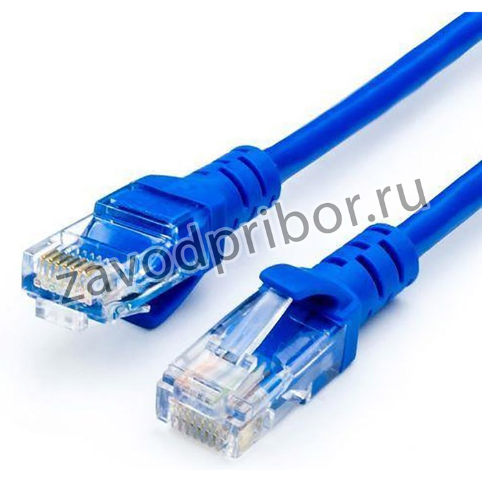 ATcom AT9161, Патч-корд UTP, 2 m, литой, RJ45, Cat.5e, Atcom синий