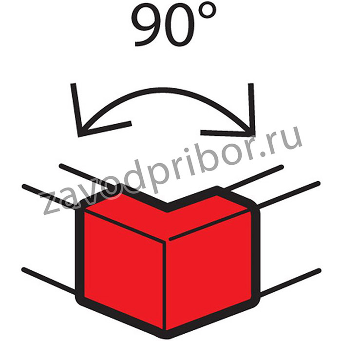 Legrand Metra Угол внешний неизменяемый 100х50 мм