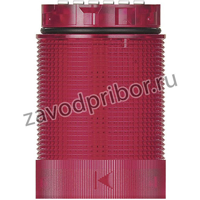 634.110.75, KombiSIGN 40 Series Red Multiple Effect Beacon, 24 V ac/dc, Base Mount, LED Bulb, IP66