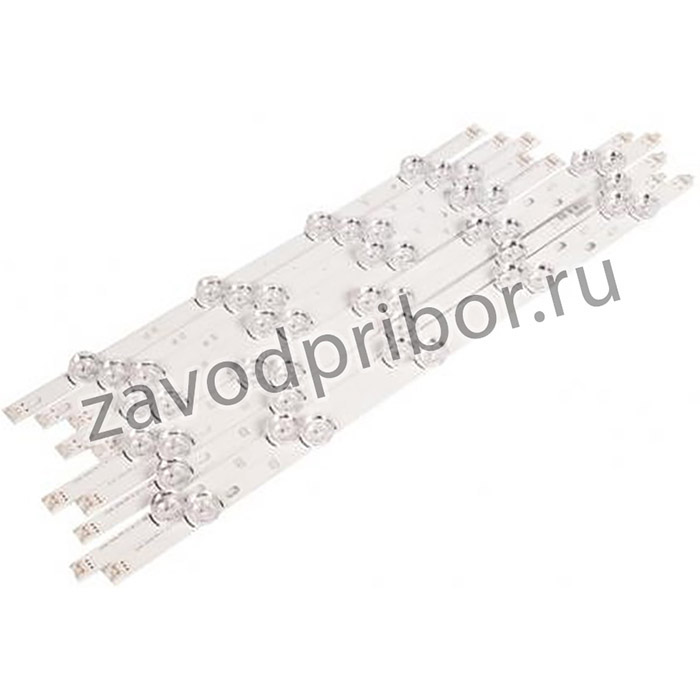 (AGF78402201) светодиодная подсветка для телевизоров LG 49LB, 49LF, AGF78402201, DRT 3.0 49", 6916L-1788A, 6916L-1789A (комплект, 10 шт)