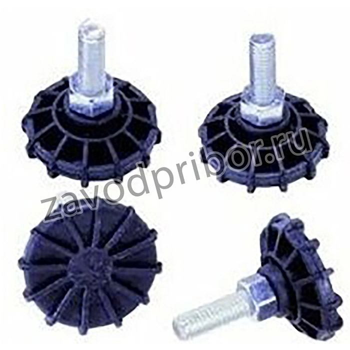 Estap M11PNY35, Высокопрочные опоры, металлические с резиновым покрытием, рег., 35мм