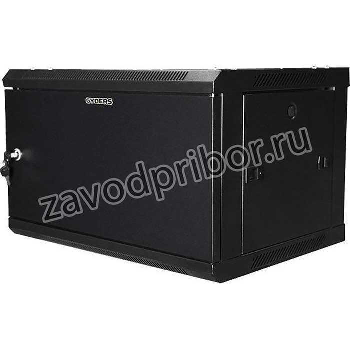 Серверный шкаф 19" 9U металлическая дверь GYDERS GDR-96035BM