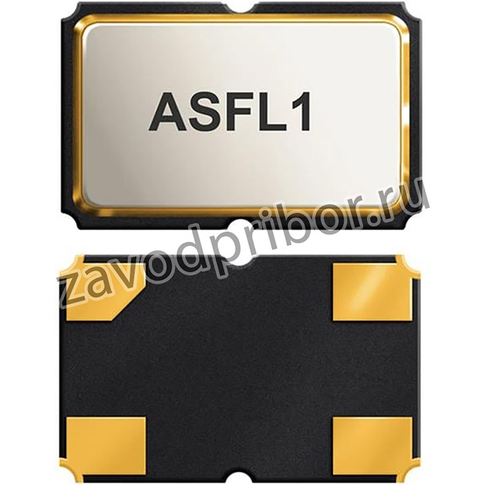 ASFL1-7.3728MHZ-EC-T, Oscillator XO 7.3728MHz ±50ppm 15pF HCMOS/TTL 60% 3.3V 4-Pin SMD T/R