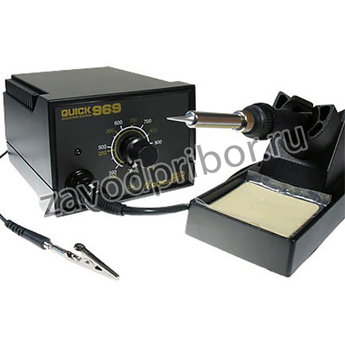 Паяльная станция 220В-24В, мощность 50Вт, QUICK969ESD CFM; паяльная станц\220В-24В\ 50Вт\\\QUICK969ESD CFM\