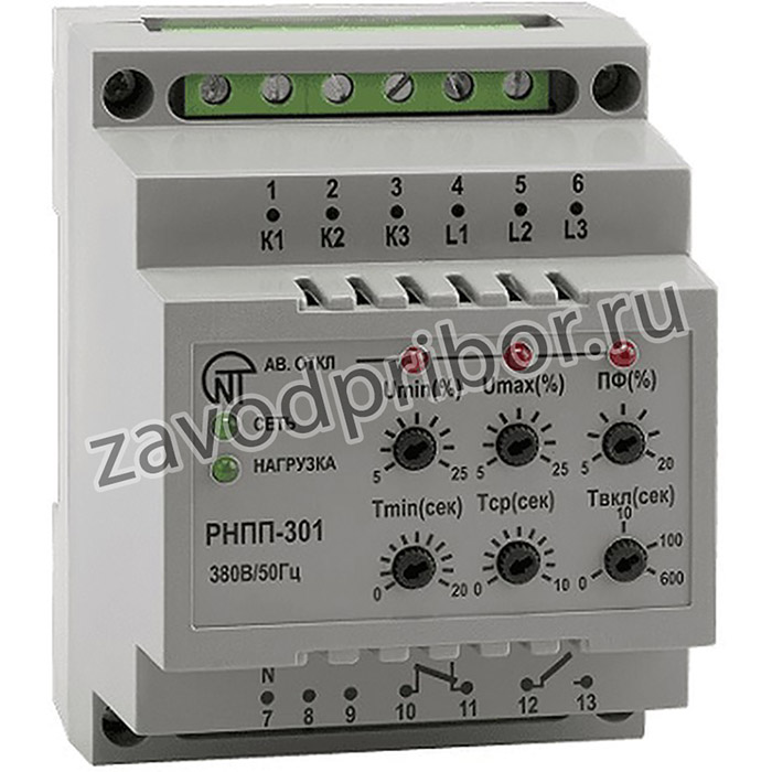 114063, Реле напряжения КЭАЗ РНПП-301-У3 OptiDin