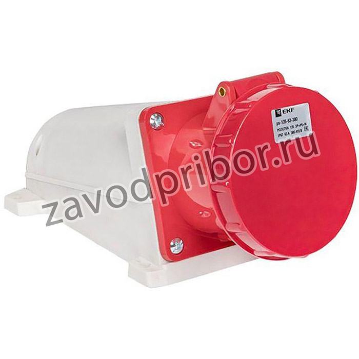 Розетка наружн. уст. 63А 380В 3P+РЕ+N IP67 (135) EKF ps-135-63-380