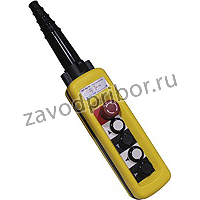 ПКТ-44Б У2, IP65, 2 скорости, кнопка БЛОКИРОВКА с фиксацией (красная), вверх, вниз, влево, вправо, 8NO (ЭТ)