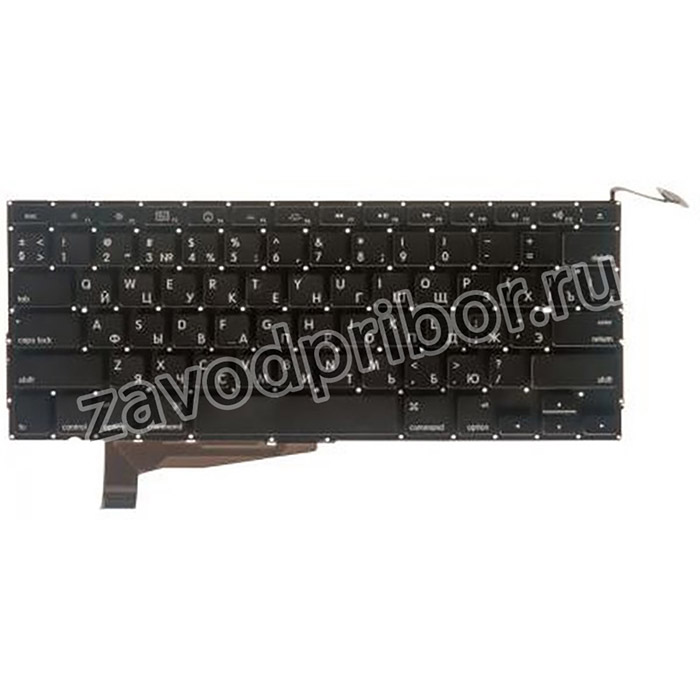 (A1286) клавиатура для Apple MacBook Pro 15 A1286 Mid 2009 - Mid 2012 без SD прямой Enter RUS РСТ