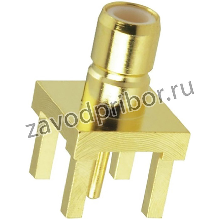 SMB1251B1-3GT30G-50, Гнездо, SMB, "папа", прямой, 50Ом, THT, тефлон, позолота