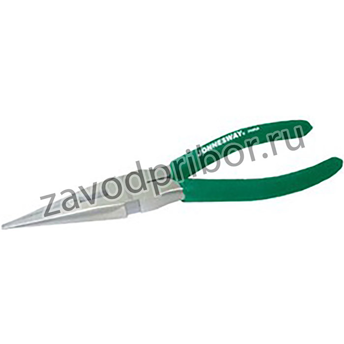 P066 Длинногубцы прямые, многофункциональные, с ПВХ рукоятками, 160 мм