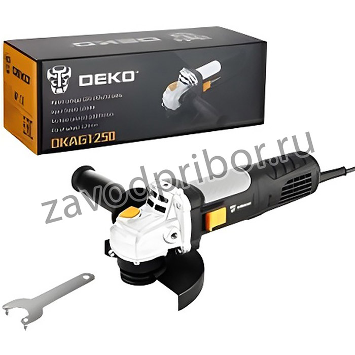 0634174, Углошлифмашина DEKO DKAG1250