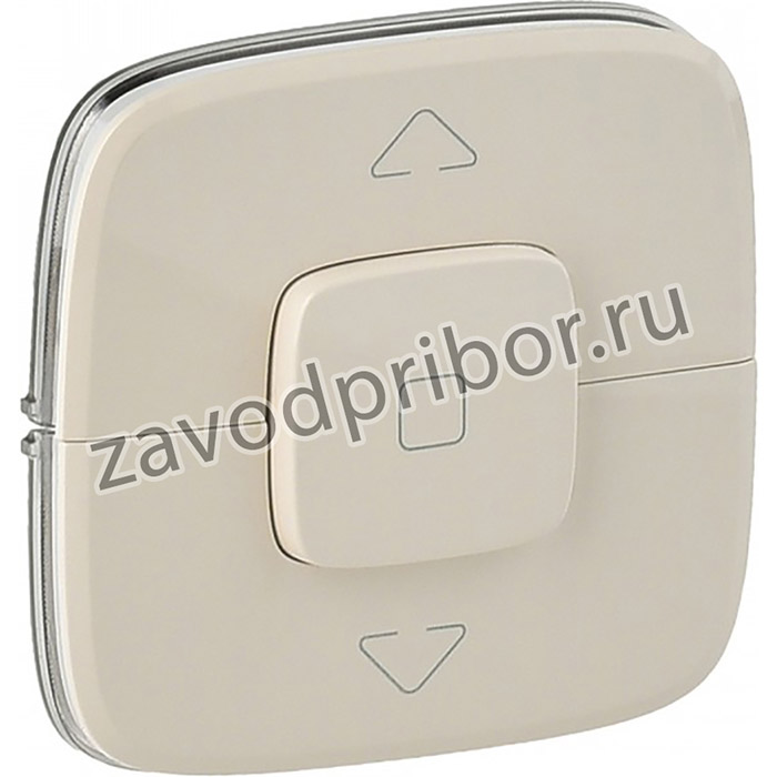755146, Legrand Valena ALLURE Слоновая Кость Лицевая Панель для выключателя жалюзи скрытая установка IP20 /755146