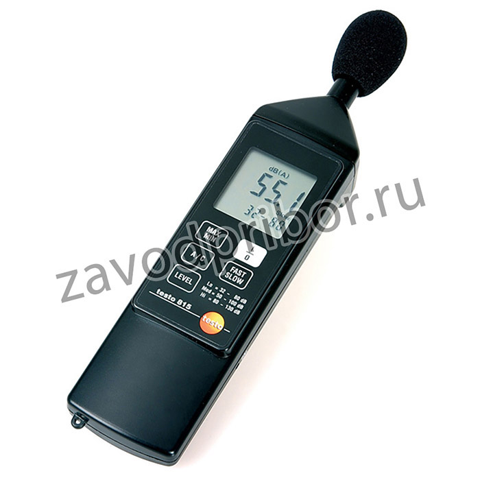 testo 815 — шумомер 2-го класса точности