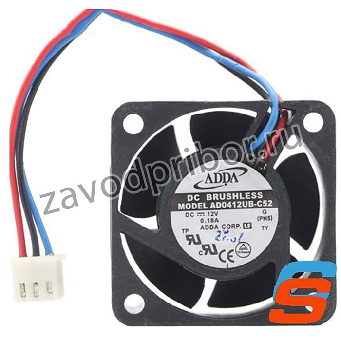 Вентилятор ADDA AD0412UB-CS2 40x20 12V 0.18A