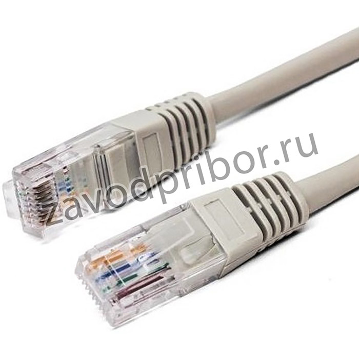 Filum FL-U6-1M Кабель патч-корд, U/UTP 6 cat. 1м, 26AWG(7x0.16 мм), омедненный алюминий (CCA), PVC, серый