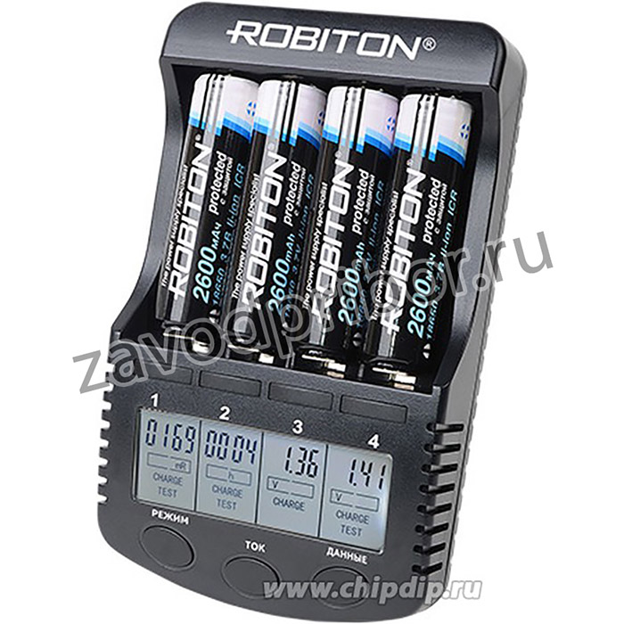 MasterCharger Pro, Устройство зарядное для 1-4 Ni-MH/Ni-Cd/Li-ion аккумуляторов