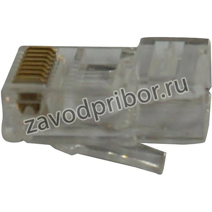 MC002981, Модульный разъем, RJ45 Plug, 1 x 1 (Порт), 8P8C, Cat5e, Cat6, Монтаж на Кабель