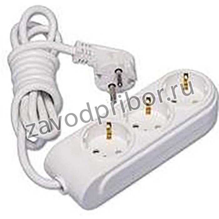 Удлинитель 3х7м с заземл. 16А IP20 защ. шторки Makel N3210073